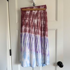 Chaser skirt tie dye